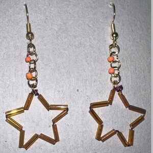 Star earrings